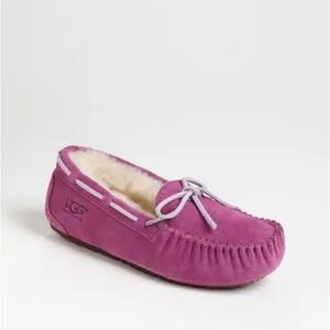 UGG Women's Pink Moccasin Slippers